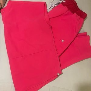 Figs Scrubs 2 tops and cargo pants